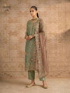 7081 And 7084 By Alizeh Shimmer Silk Kurti With Bottom Dupatta Suppliers In India
